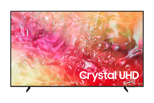 Samsung 50″ DU7000 Crystal UHD 4K Smart LED TV – PurColor – Crystal Processor 4K – AirSlim Design