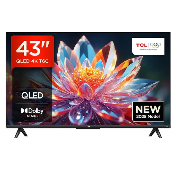 TCL 43 Inch 4K QLED Smart TV – Model 43T6C | Buy Online Pakistan – AYElectronics