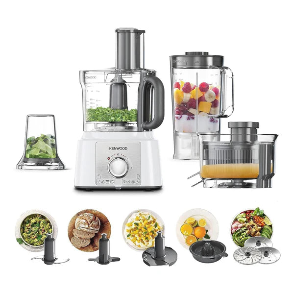 KENWOOD MULTIPRO EXPRESS FOOD PROCESSOR Model FDP65.750WH