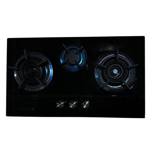 XTREME 3BURNER GLASS HOB Model XT 518